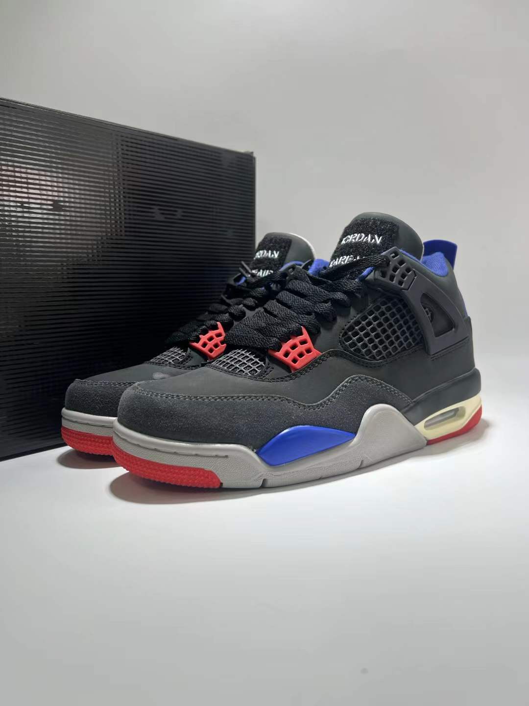 AIR JORDAN 4 RETRO RARE AIR WHITE LETTERING